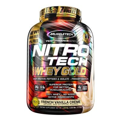 NITRO-TECH WHEY GOLD – MuscleTech – 2490g
